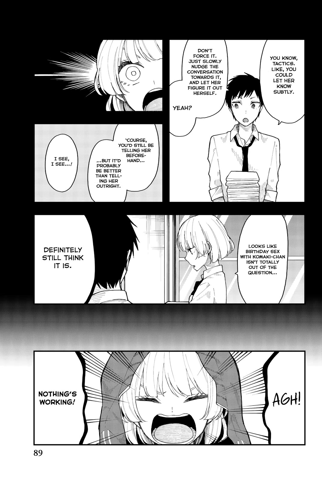 Shouraiteki ni Shinde Kure Chapter 28 page 9 - Chapter 28: One Step Ahead of Me