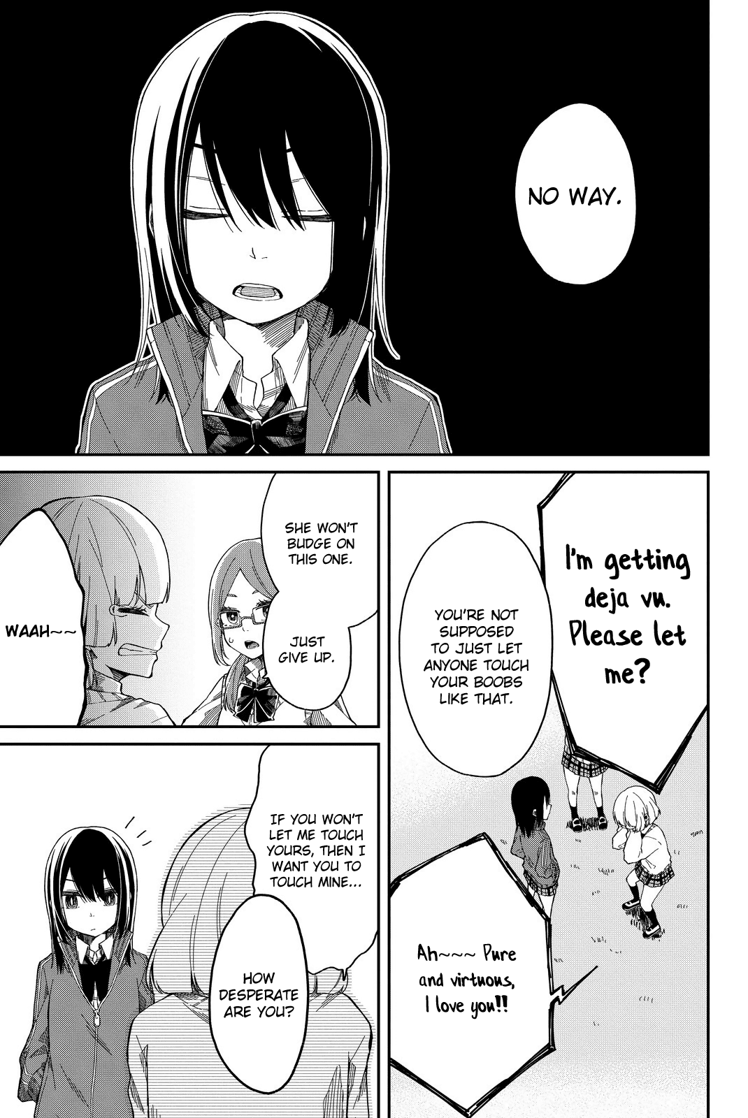 Shouraiteki ni Shinde Kure Chapter 3 page 15 - Chapter 3: Take a Long Hard Look at Yourself