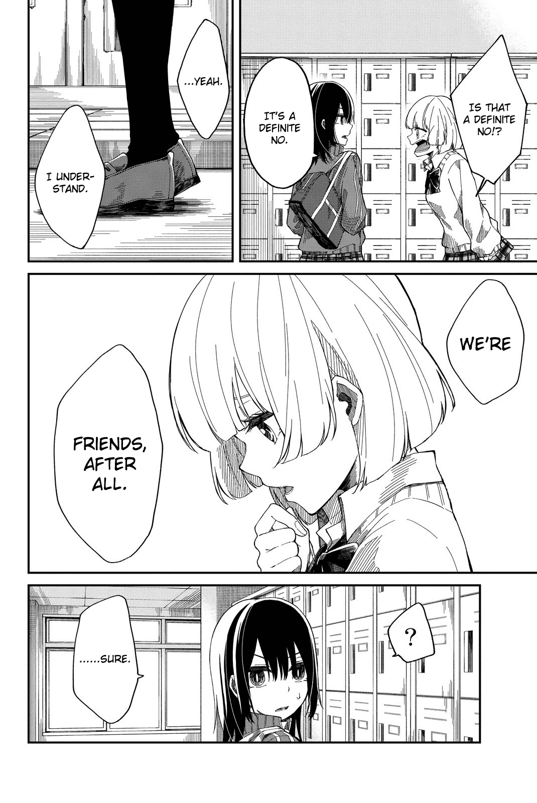 Shouraiteki ni Shinde Kure Chapter 3 page 2 - Chapter 3: Take a Long Hard Look at Yourself