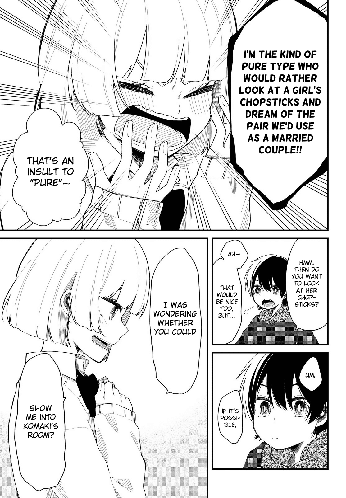 Shouraiteki ni Shinde Kure Chapter 7 page 13 - Chapter 7: Under The Same Roof