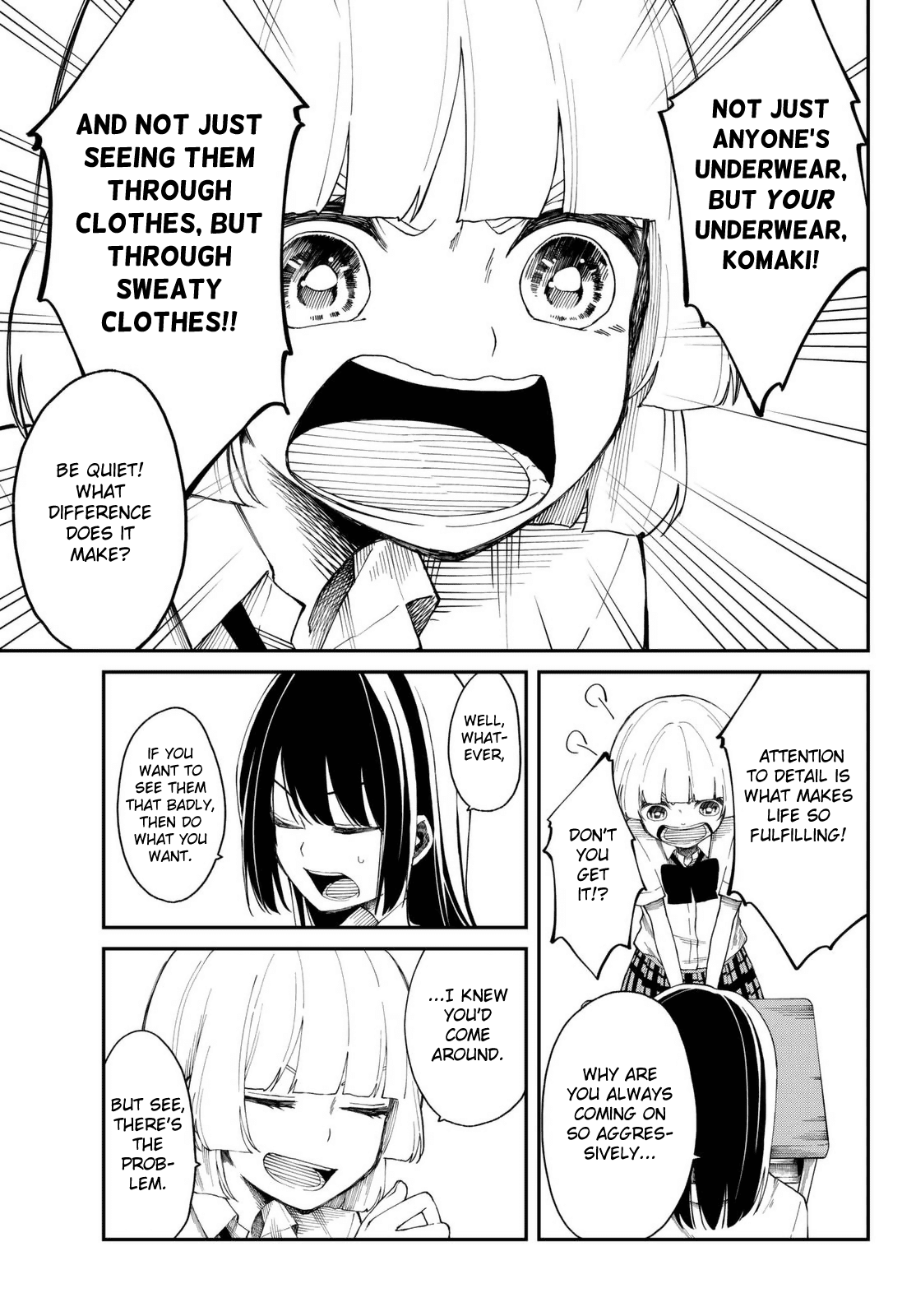 Shouraiteki ni Shinde Kure Chapter 9 page 7 - Chapter 9: Youthful Sweat