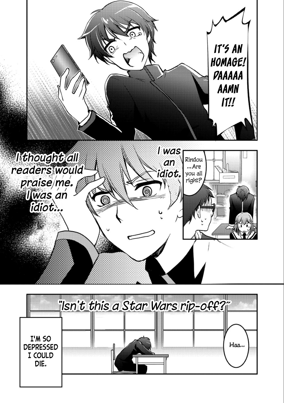 Shousetsu touko saito o riyou shite itara, kurasu no bishoujo ga dokushadatta Chapter 1 page 13 - Chapter 1
