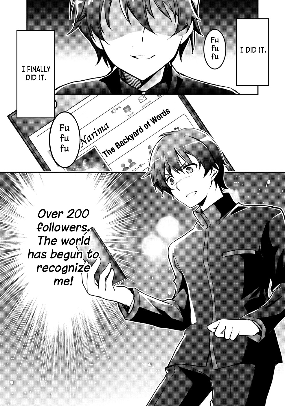 Shousetsu touko saito o riyou shite itara, kurasu no bishoujo ga dokushadatta Chapter 1 page 2 - Chapter 1