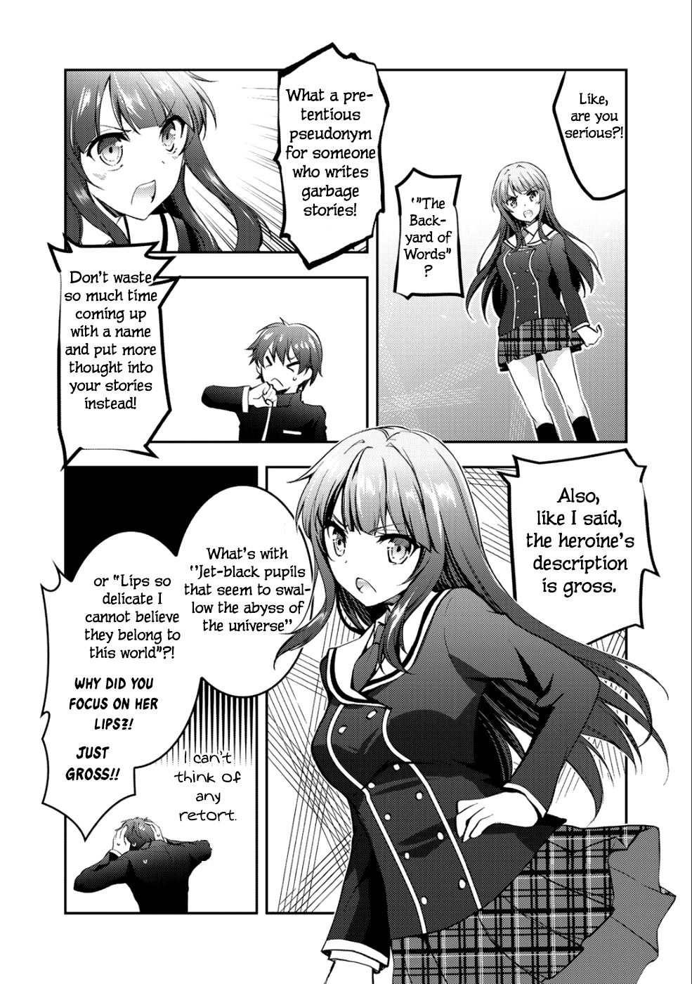 Shousetsu touko saito o riyou shite itara, kurasu no bishoujo ga dokushadatta Chapter 1 page 30 - Chapter 1