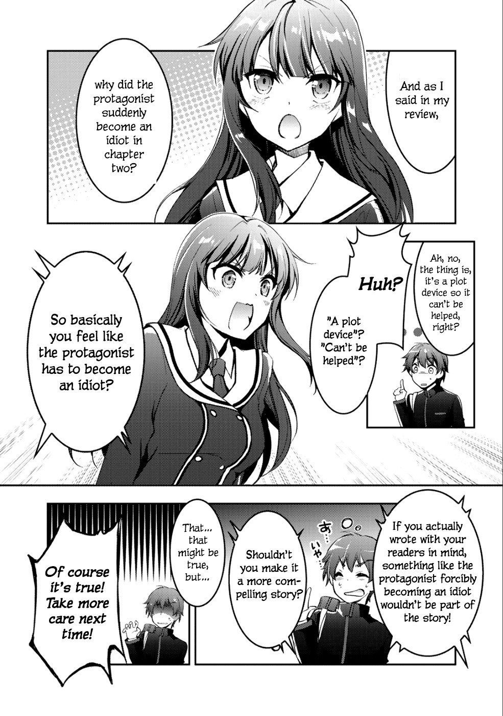 Shousetsu touko saito o riyou shite itara, kurasu no bishoujo ga dokushadatta Chapter 1 page 31 - Chapter 1