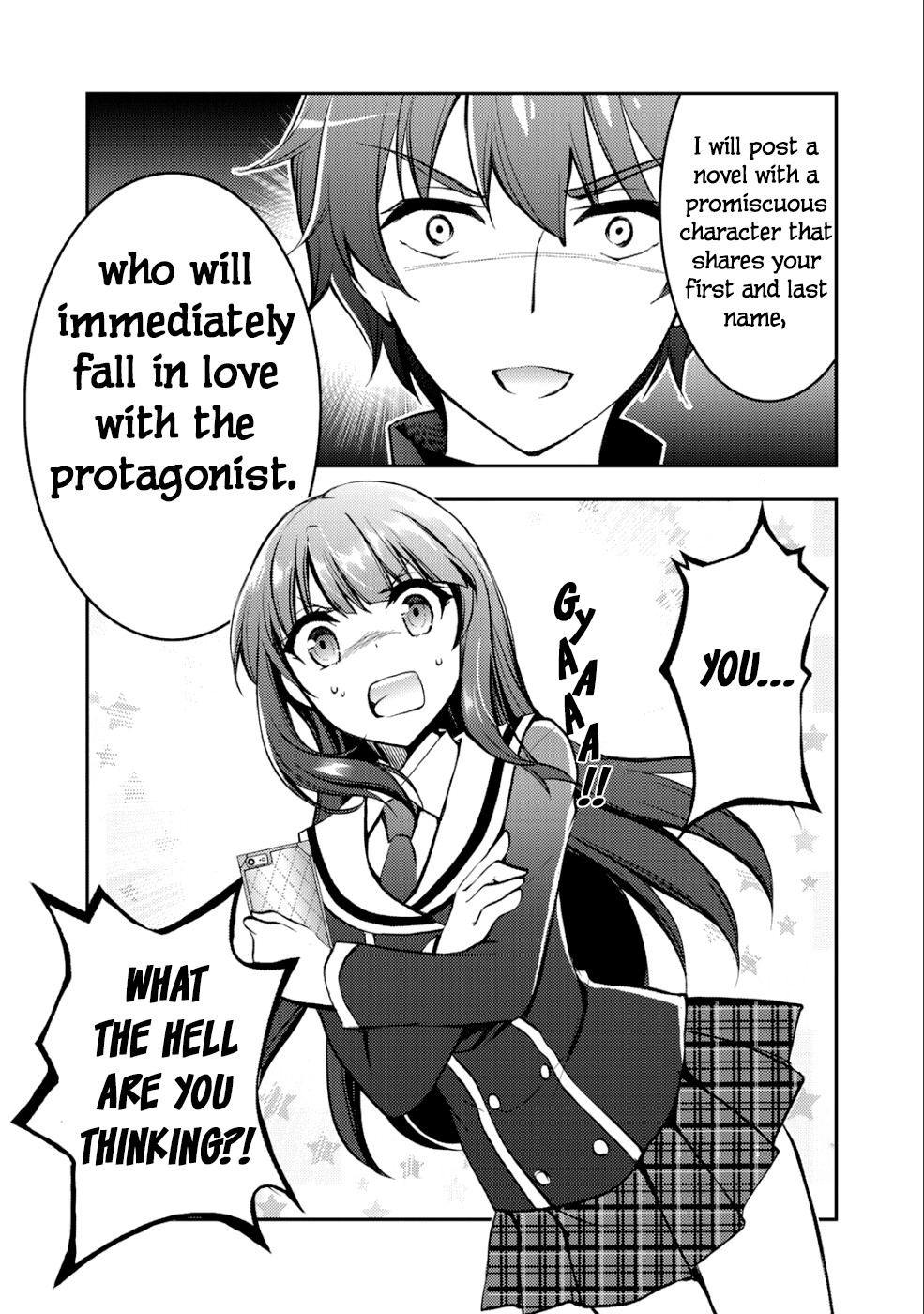 Shousetsu touko saito o riyou shite itara, kurasu no bishoujo ga dokushadatta Chapter 1 page 34 - Chapter 1