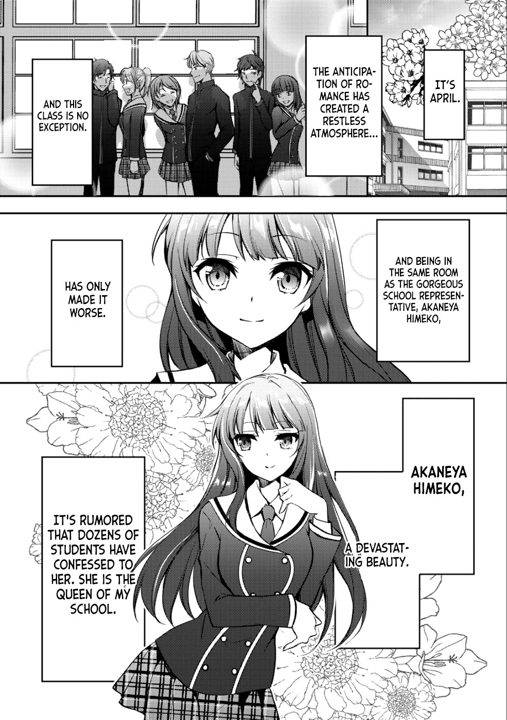Shousetsu touko saito o riyou shite itara, kurasu no bishoujo ga dokushadatta Chapter 1 page 7 - Chapter 1