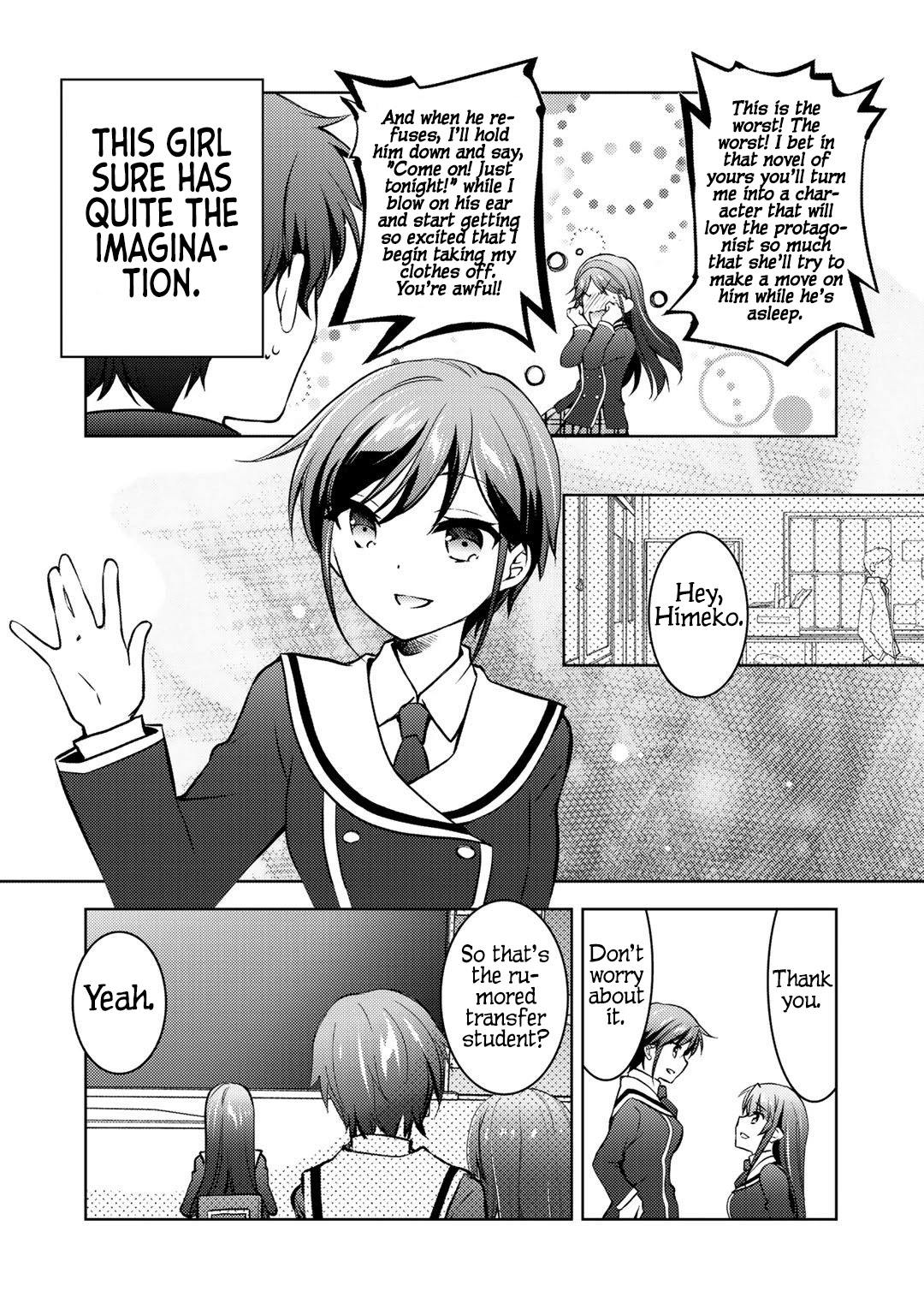 Shousetsu touko saito o riyou shite itara, kurasu no bishoujo ga dokushadatta Chapter 12 page 14 - Chapter 12 [END]