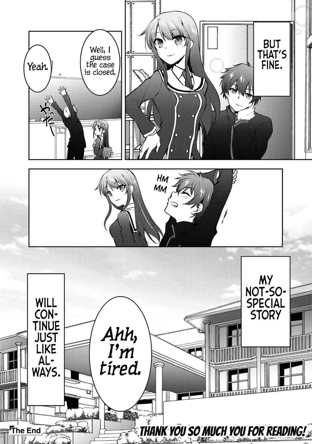 Shousetsu touko saito o riyou shite itara, kurasu no bishoujo ga dokushadatta Chapter 12 page 43 - Chapter 12 [END]
