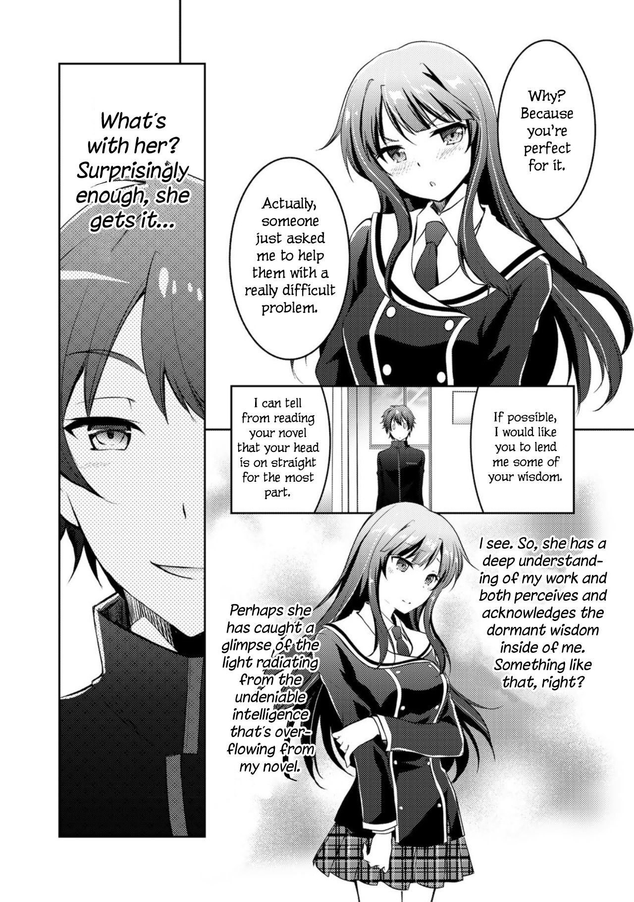 Shousetsu touko saito o riyou shite itara, kurasu no bishoujo ga dokushadatta Chapter 2 page 15 - Chapter 2