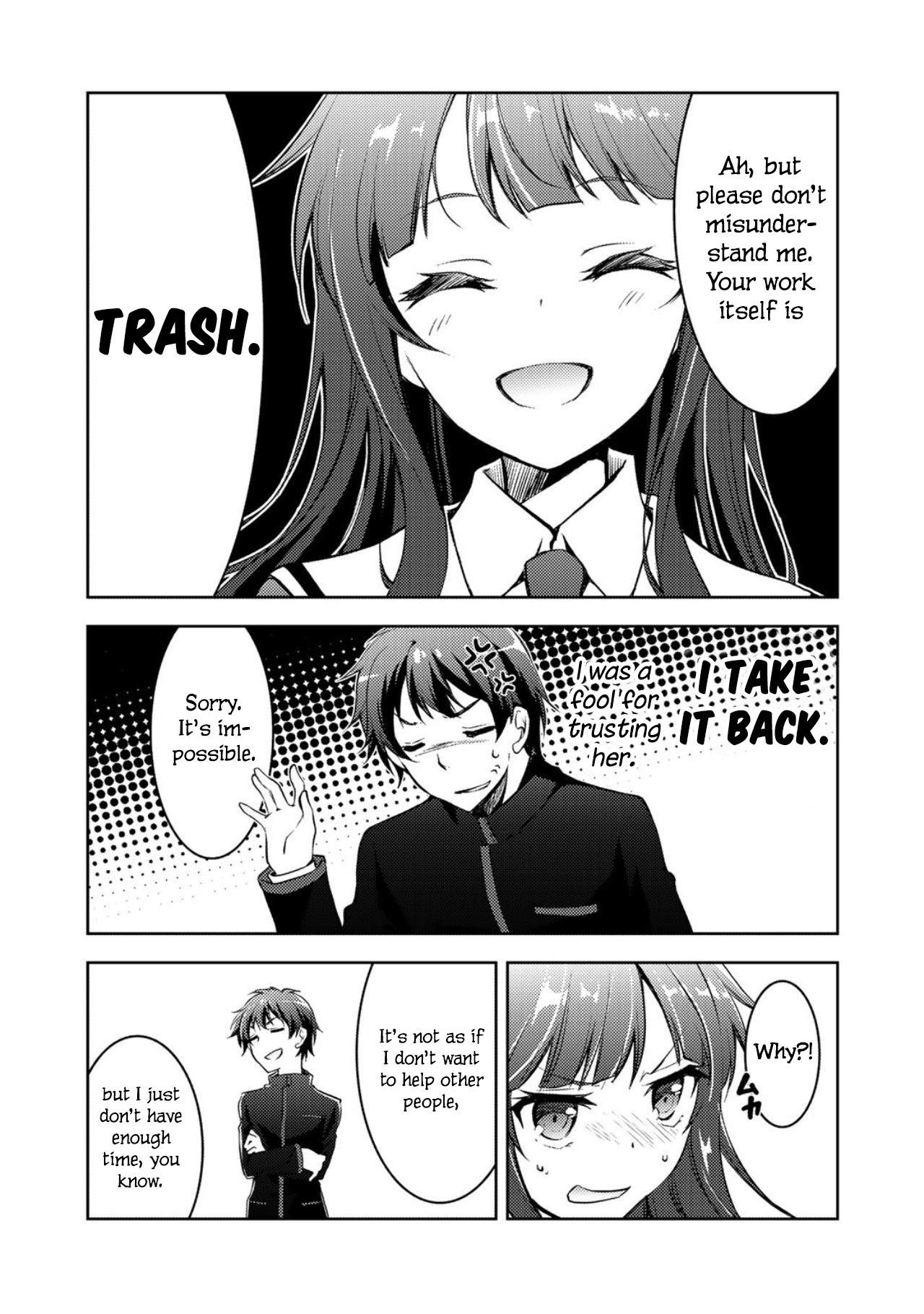 Shousetsu touko saito o riyou shite itara, kurasu no bishoujo ga dokushadatta Chapter 2 page 16 - Chapter 2