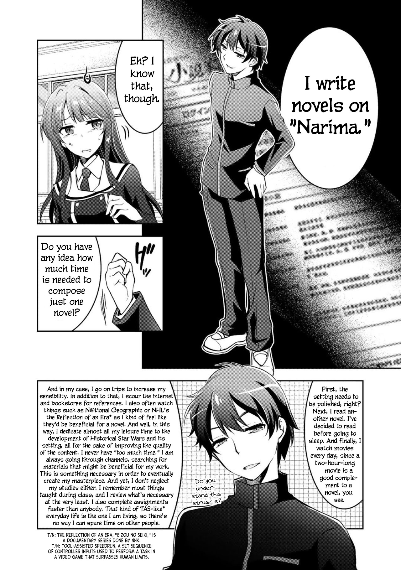Shousetsu touko saito o riyou shite itara, kurasu no bishoujo ga dokushadatta Chapter 2 page 17 - Chapter 2