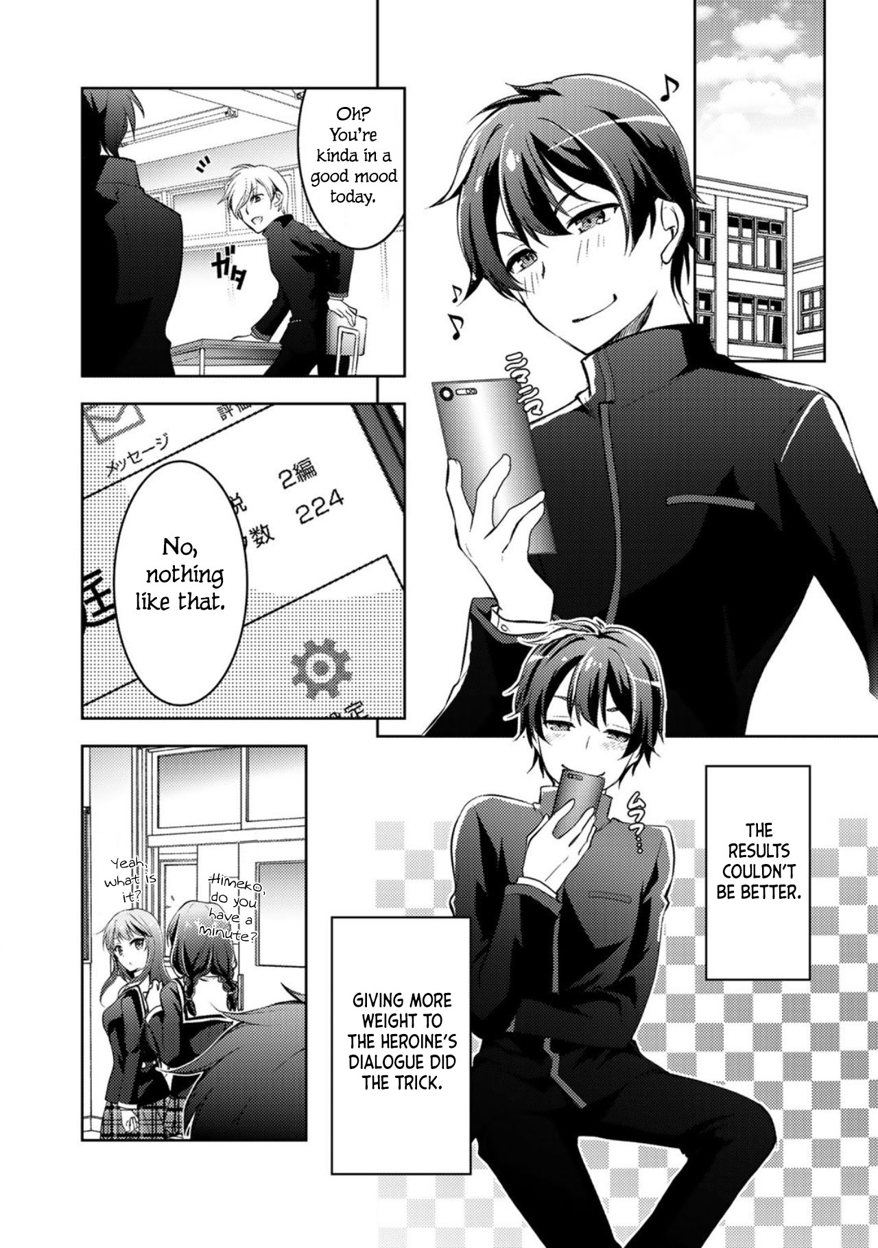Shousetsu touko saito o riyou shite itara, kurasu no bishoujo ga dokushadatta Chapter 2 page 5 - Chapter 2
