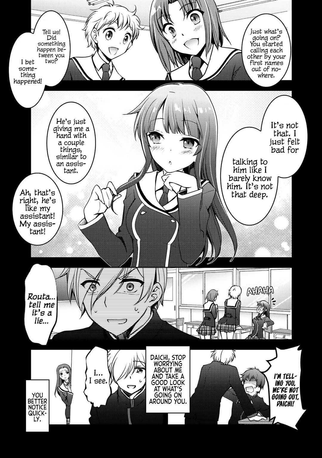Shousetsu touko saito o riyou shite itara, kurasu no bishoujo ga dokushadatta Chapter 7 page 8 - Chapter 7