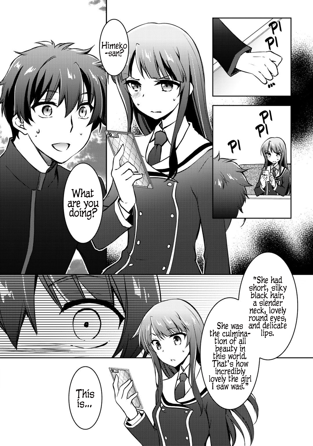Shousetsu touko saito o riyou shite itara, kurasu no bishoujo ga dokushadatta Chapter 9.1 page 7 - Chapter 9.1