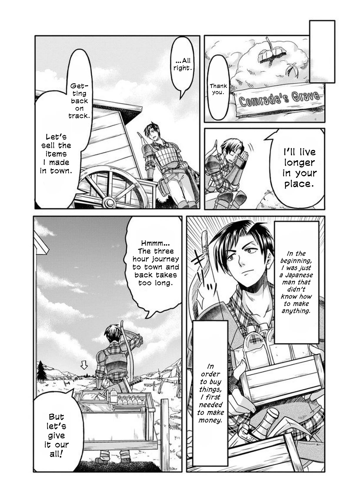 Shoushaman no Isekai Survival ~ Zettai Hito to wa Tsurumanee ~ Chapter 1 page 23 - Chapter 1