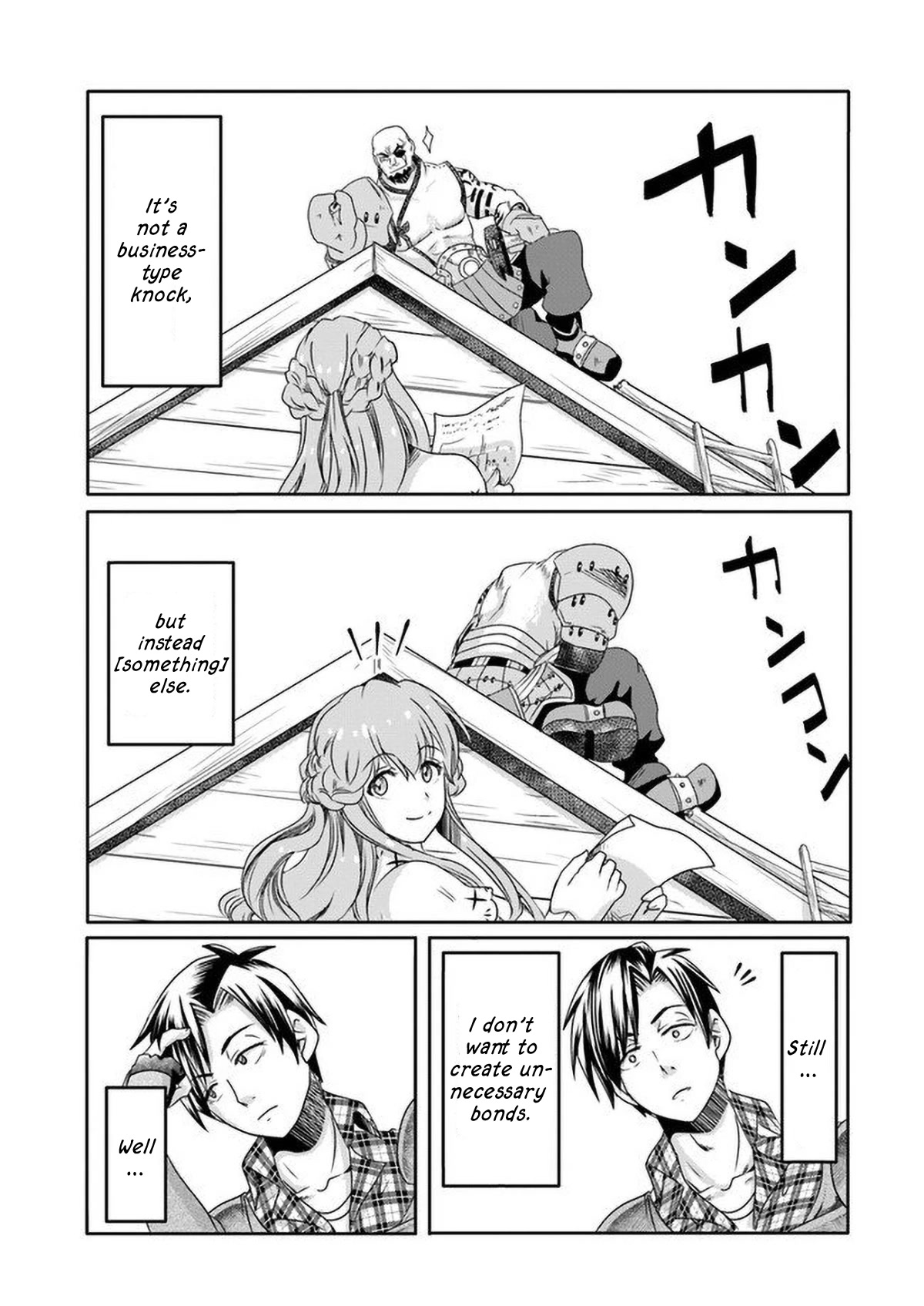 Shoushaman no Isekai Survival ~ Zettai Hito to wa Tsurumanee ~ Chapter 1 page 35 - Chapter 1