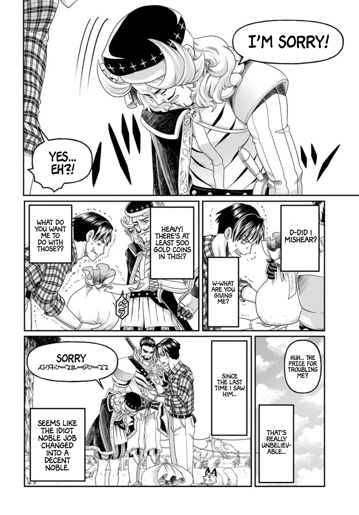 Shoushaman no Isekai Survival ~ Zettai Hito to wa Tsurumanee ~ Chapter 12 page 13 - Chapter 12