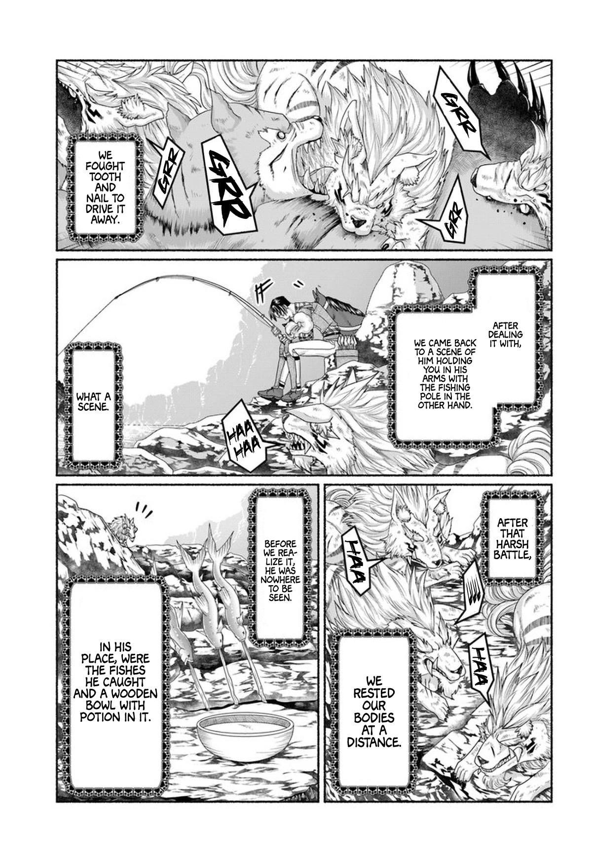 Shoushaman no Isekai Survival ~ Zettai Hito to wa Tsurumanee ~ Chapter 13.5 page 8 - Chapter 13.5