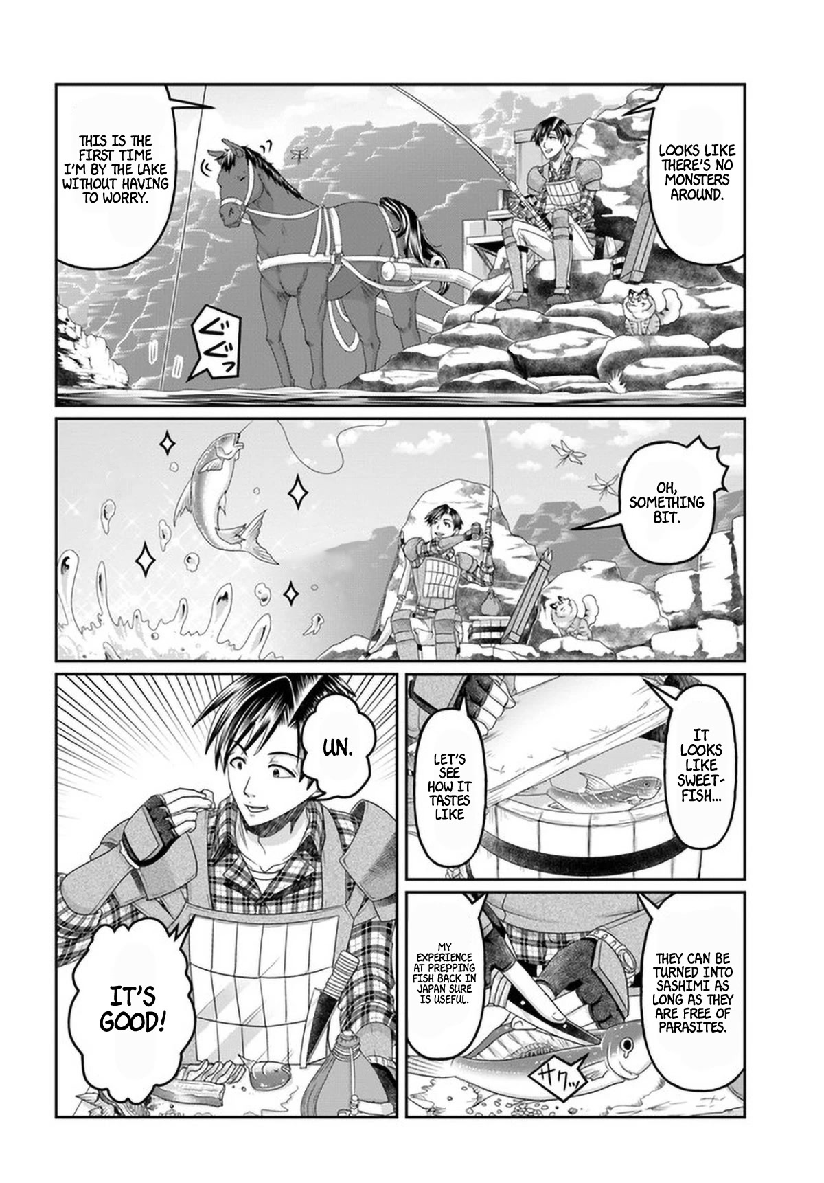 Shoushaman no Isekai Survival ~ Zettai Hito to wa Tsurumanee ~ Chapter 13 page 15 - Chapter 13