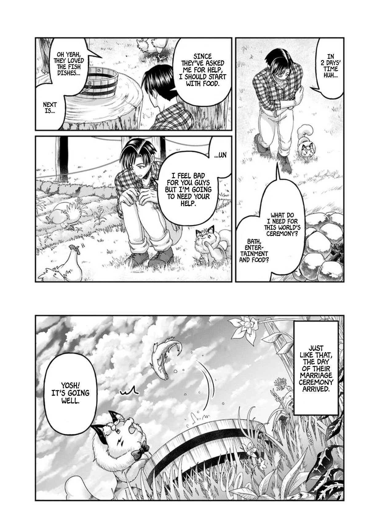 Shoushaman no Isekai Survival ~ Zettai Hito to wa Tsurumanee ~ Chapter 13 page 26 - Chapter 13