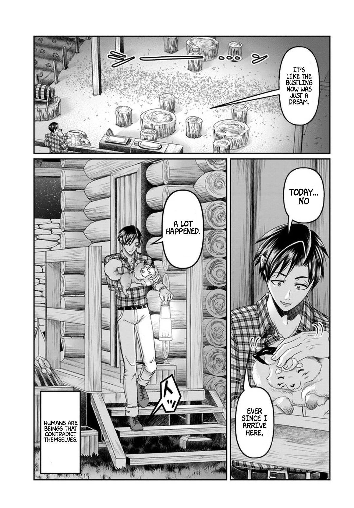 Shoushaman no Isekai Survival ~ Zettai Hito to wa Tsurumanee ~ Chapter 14 page 21 - Chapter 14