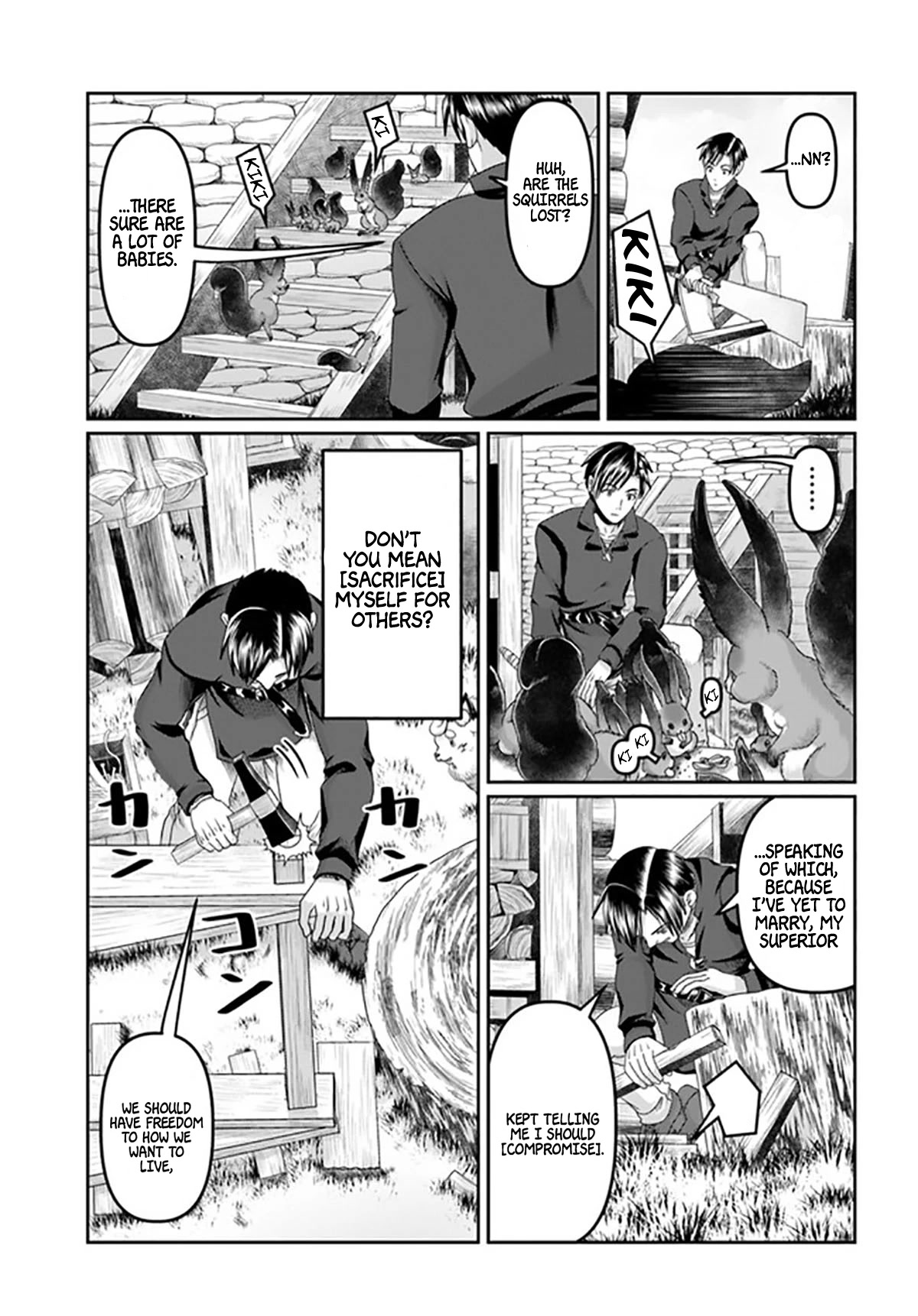 Shoushaman no Isekai Survival ~ Zettai Hito to wa Tsurumanee ~ Chapter 18 page 18 - Chapter 18