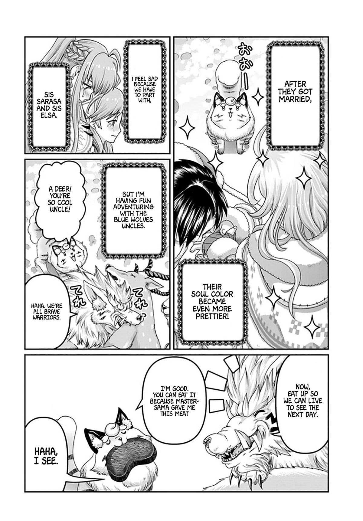 Shoushaman no Isekai Survival ~ Zettai Hito to wa Tsurumanee ~ Chapter 22.5 page 23 - Chapter 22.5