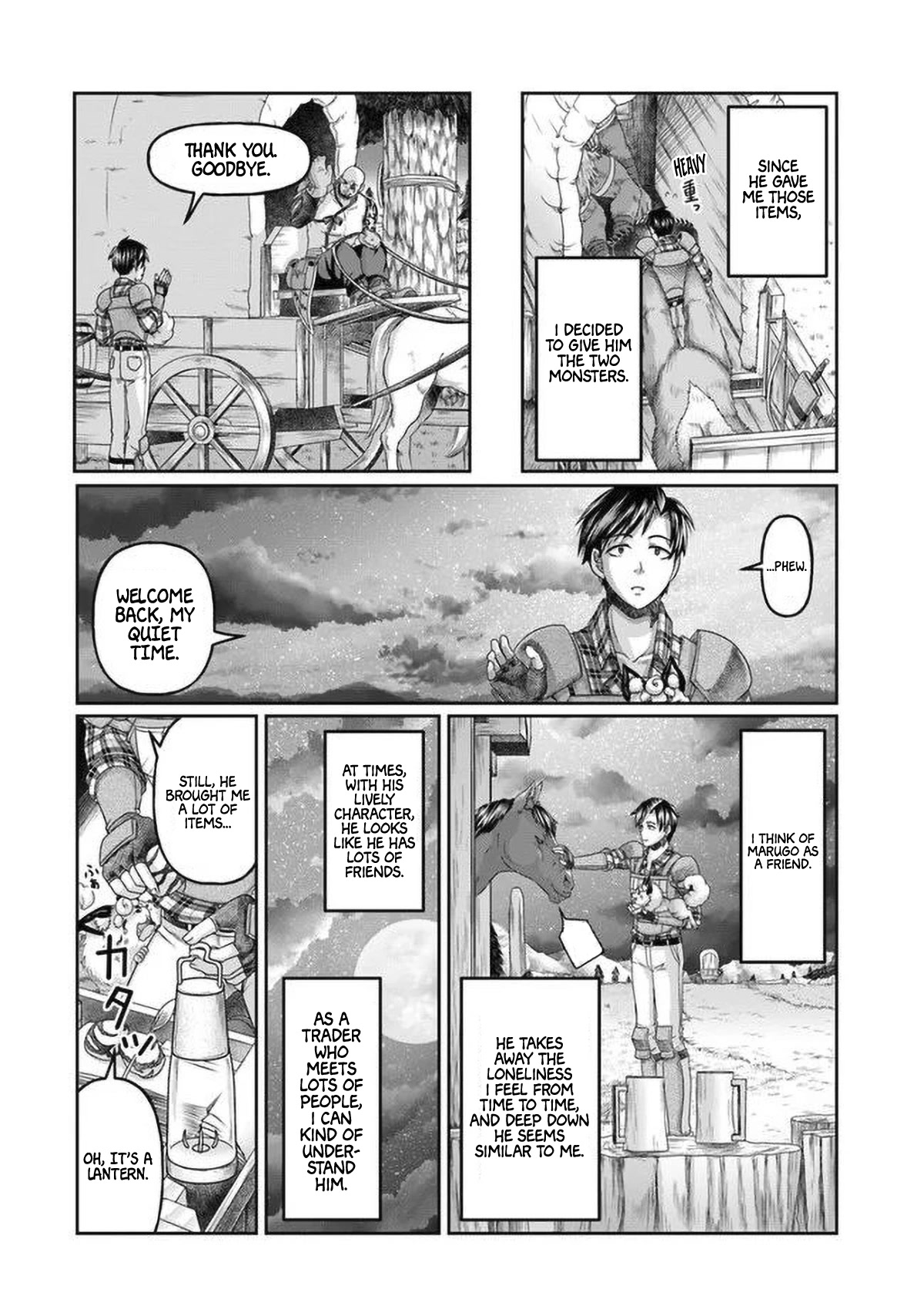Shoushaman no Isekai Survival ~ Zettai Hito to wa Tsurumanee ~ Chapter 6 page 28 - Chapter 6