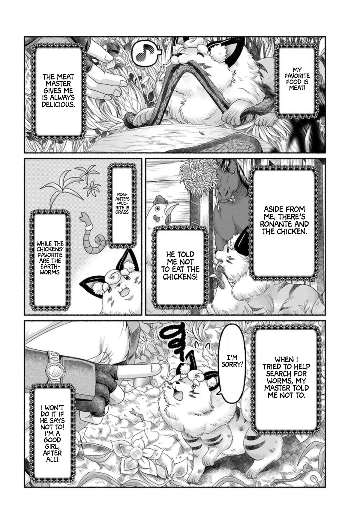 Shoushaman no Isekai Survival ~ Zettai Hito to wa Tsurumanee ~ Chapter 7.5 page 6 - Chapter 7.5