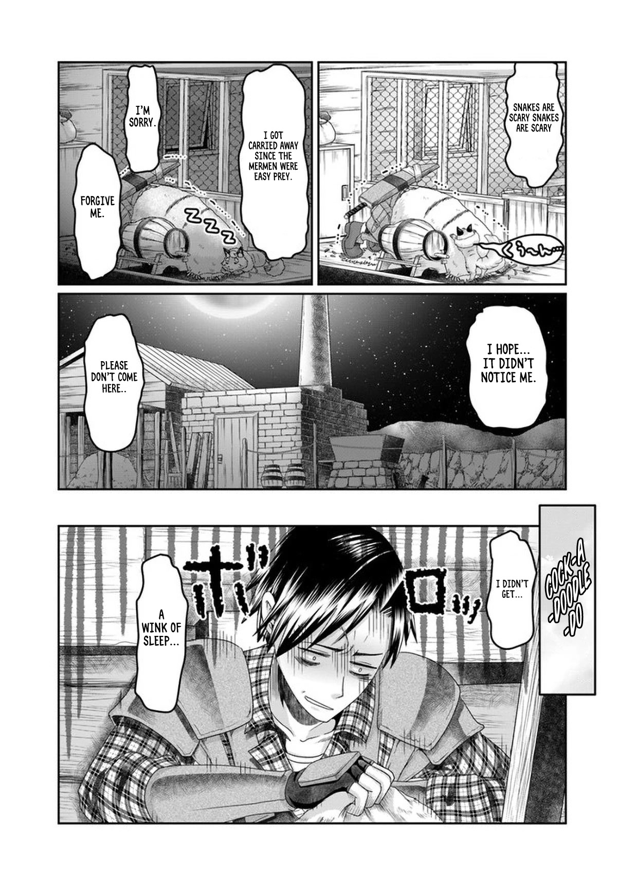 Shoushaman no Isekai Survival ~ Zettai Hito to wa Tsurumanee ~ Chapter 7 page 8 - Chapter 7