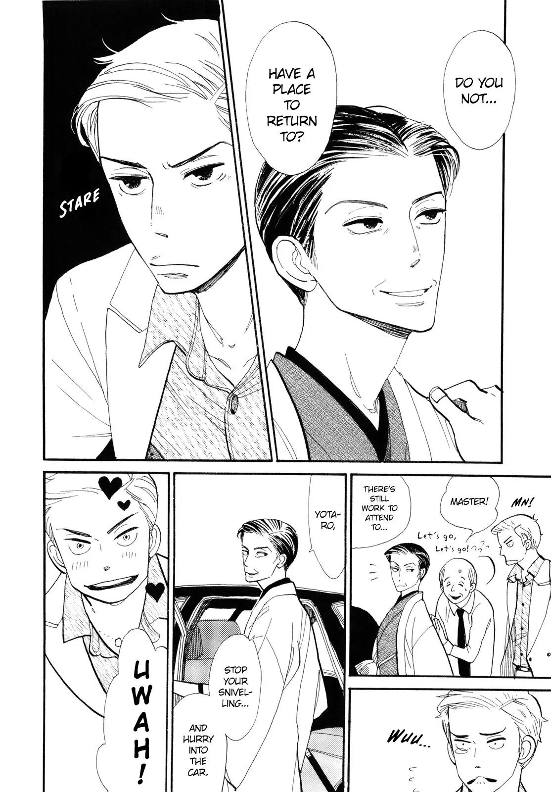 Shouwa Genroku Rakugo Shinjuu Chapter 1 page 10 - Chapter 1: Yotaro Wandering Arc