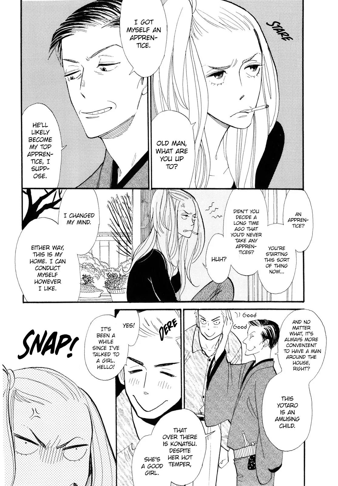 Shouwa Genroku Rakugo Shinjuu Chapter 1 page 12 - Chapter 1: Yotaro Wandering Arc
