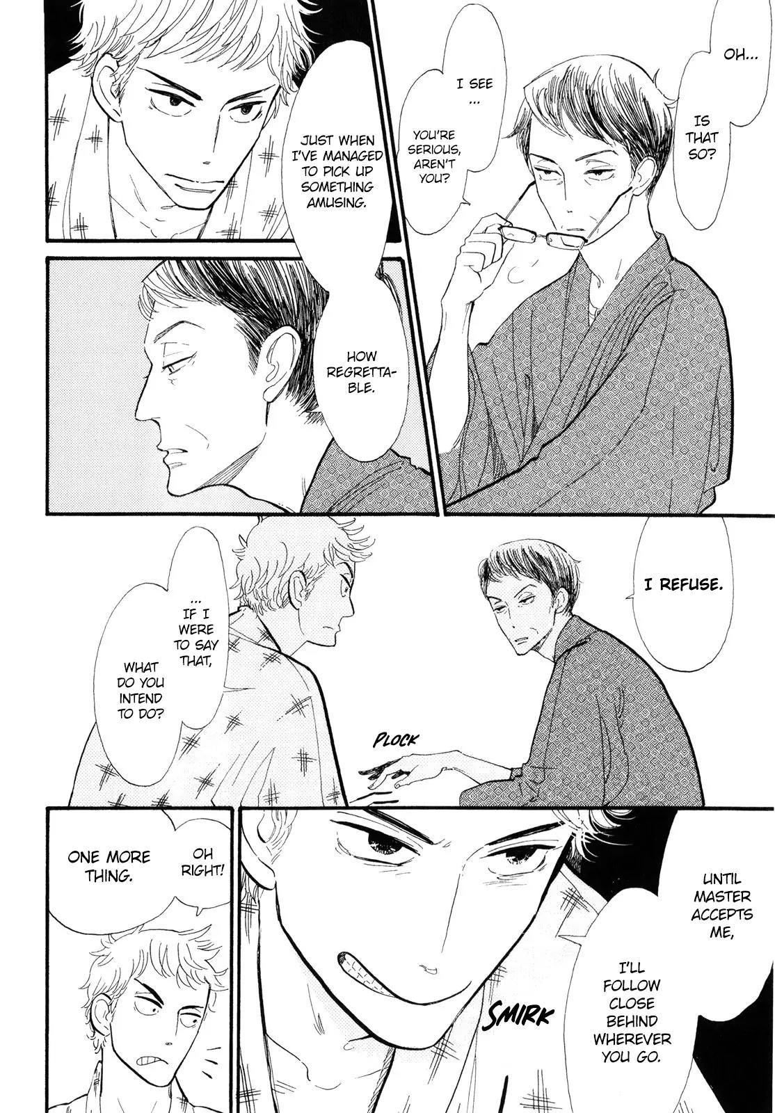 Shouwa Genroku Rakugo Shinjuu Chapter 1 page 36 - Chapter 1: Yotaro Wandering Arc