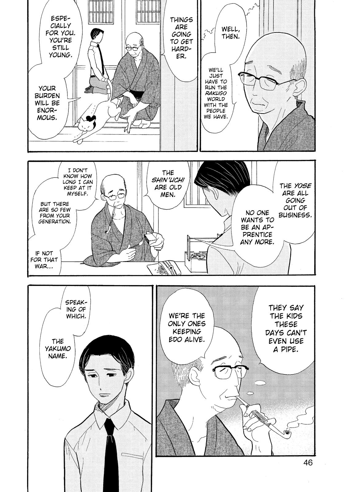 Shouwa Genroku Rakugo Shinjuu Chapter 14 page 46 - Chapter 14