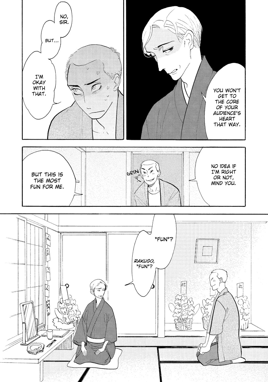 Shouwa Genroku Rakugo Shinjuu Chapter 21 page 28 - Chapter 21