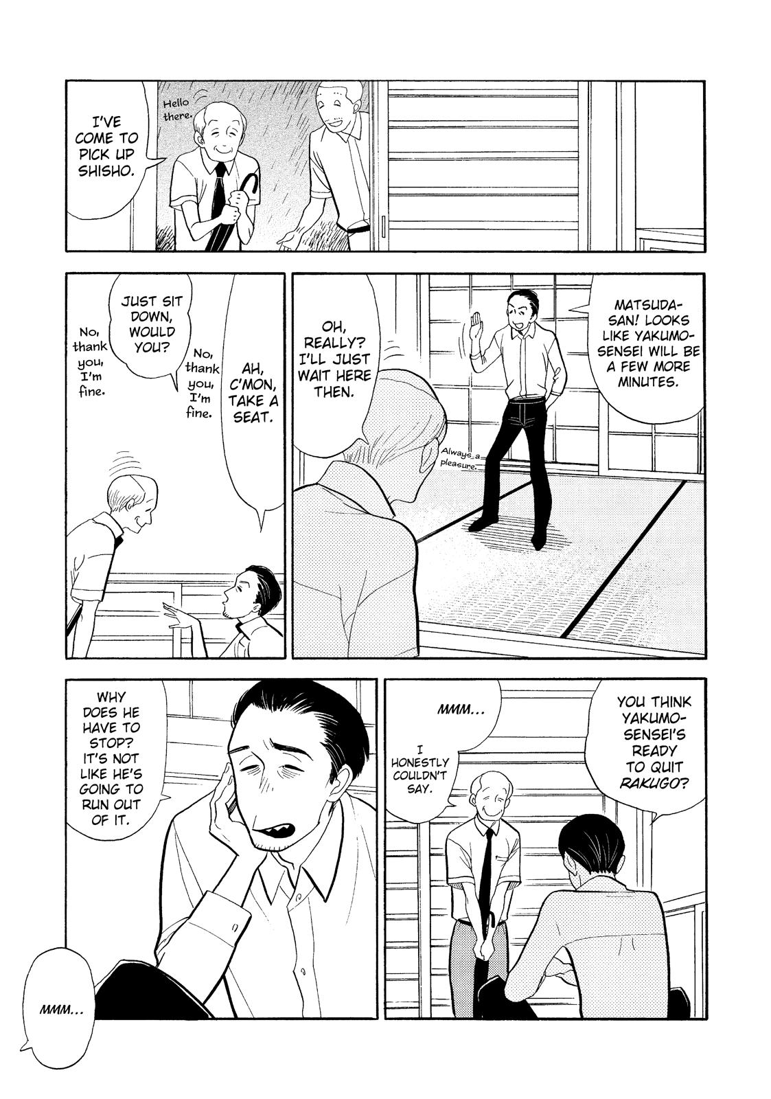 Shouwa Genroku Rakugo Shinjuu Chapter 26 page 14 - Chapter 26