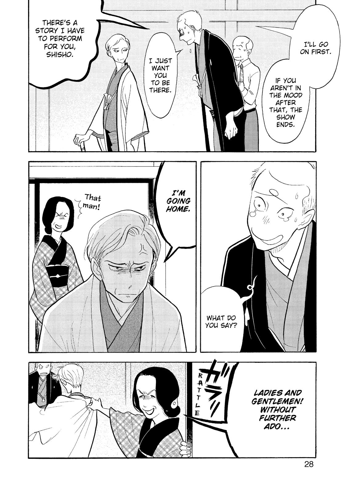 Shouwa Genroku Rakugo Shinjuu Chapter 26 page 29 - Chapter 26
