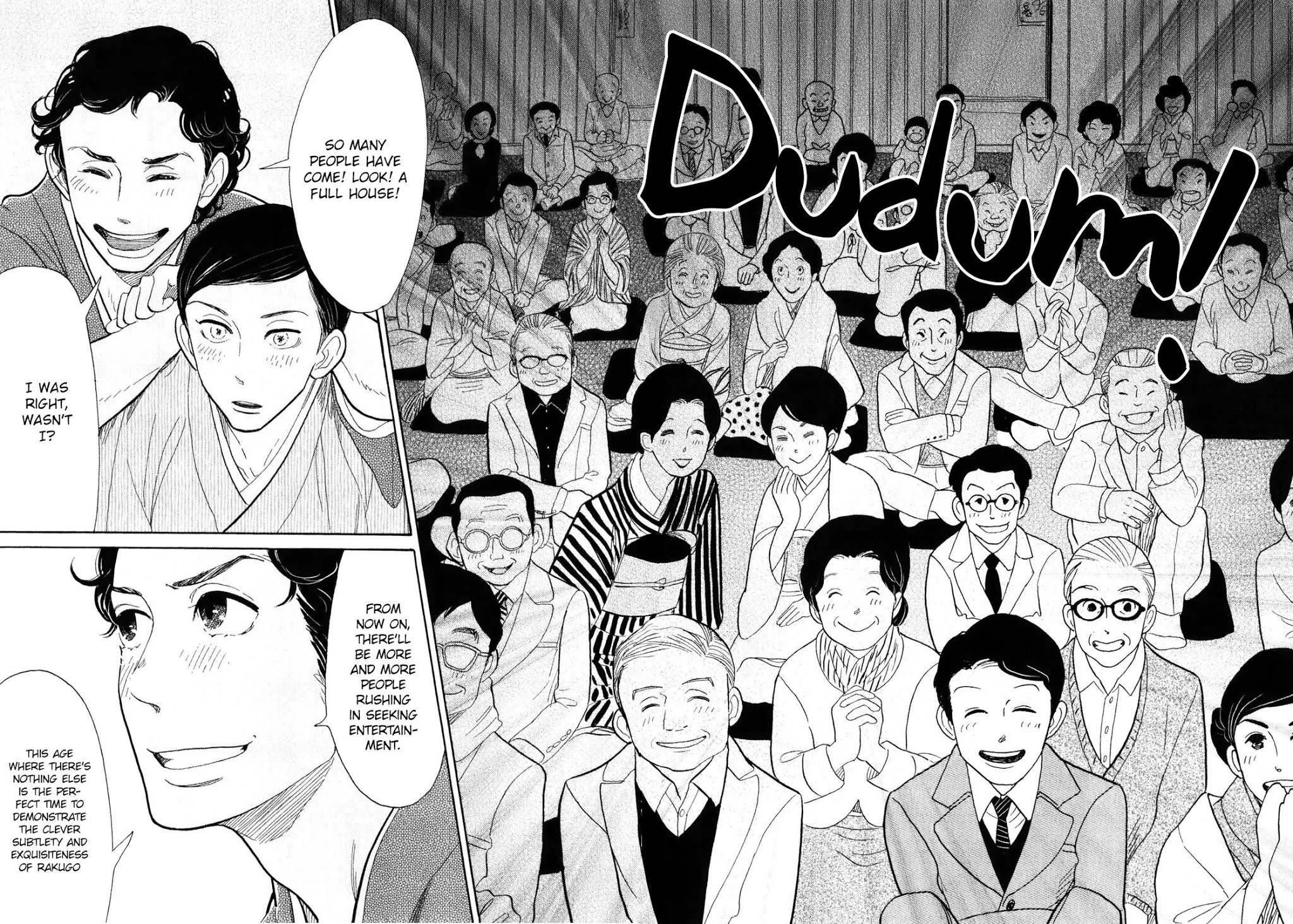 Shouwa Genroku Rakugo Shinjuu Chapter 6 page 48 - Chapter 6: Yakumo and Sukeroku Arc