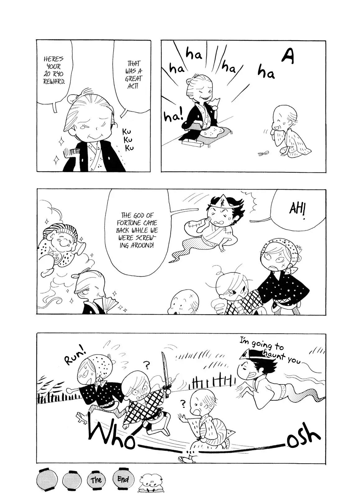 Shouwa Genroku Rakugo Shinjuu Chapter 7.5 page 11 - Chapter 7.5: Story of the God of Poverty