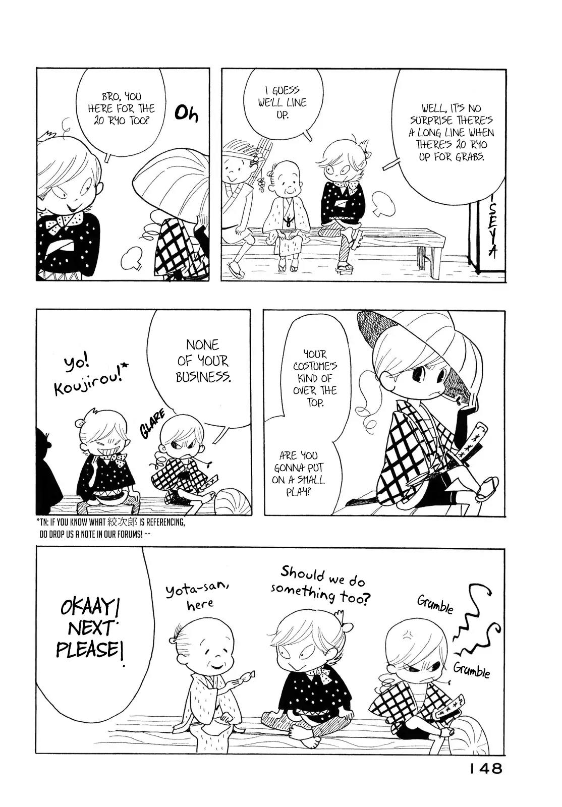 Shouwa Genroku Rakugo Shinjuu Chapter 7.5 page 6 - Chapter 7.5: Story of the God of Poverty