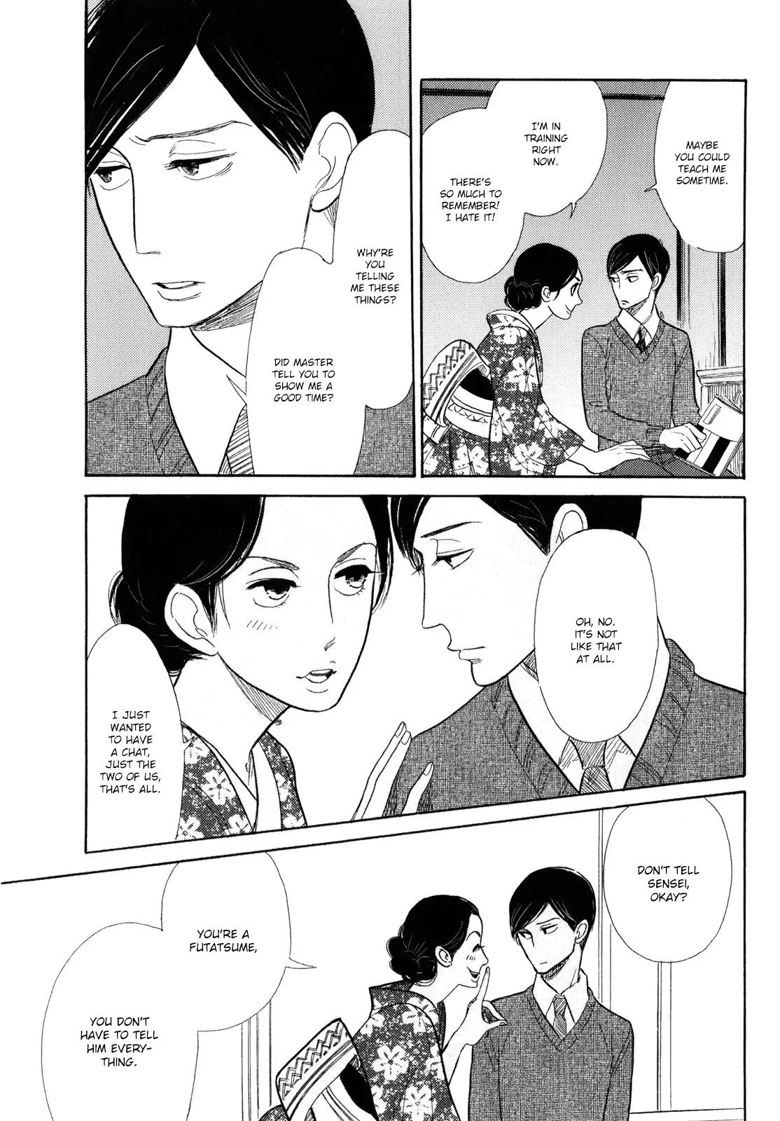 Shouwa Genroku Rakugo Shinjuu Chapter 7 page 37 - Chapter 7: Yakumo and Sukeroku Arc