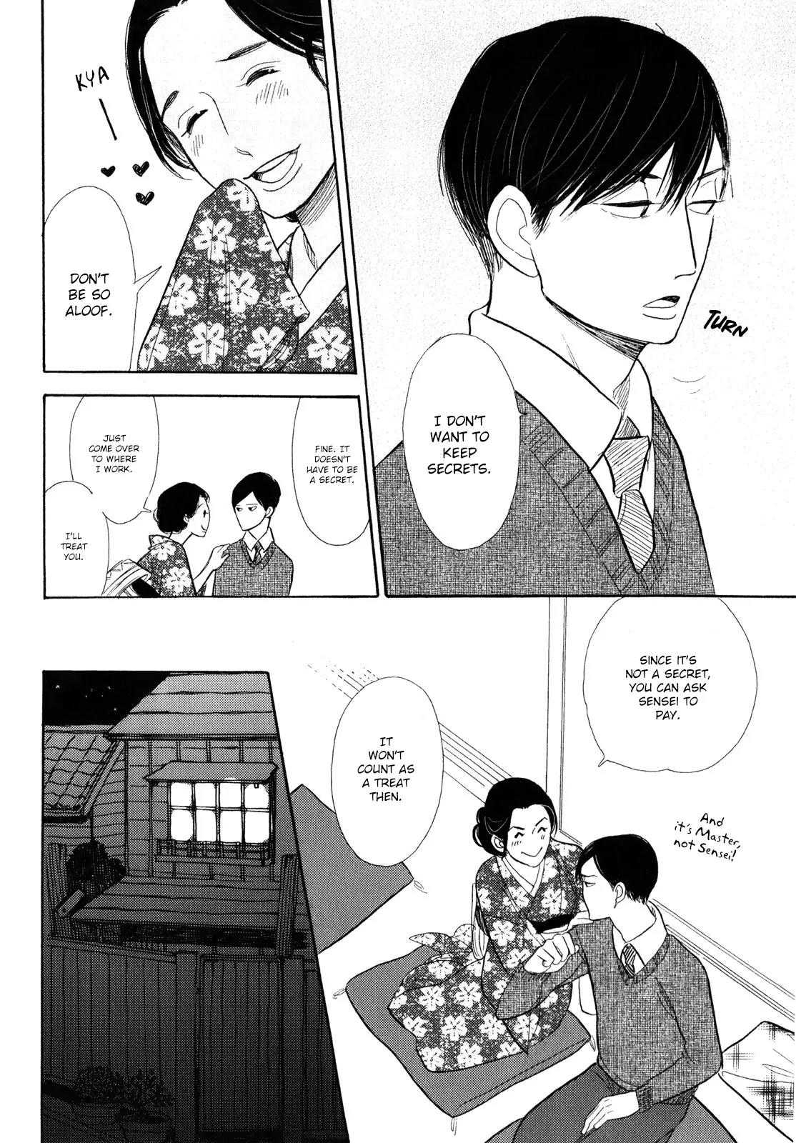 Shouwa Genroku Rakugo Shinjuu Chapter 7 page 38 - Chapter 7: Yakumo and Sukeroku Arc