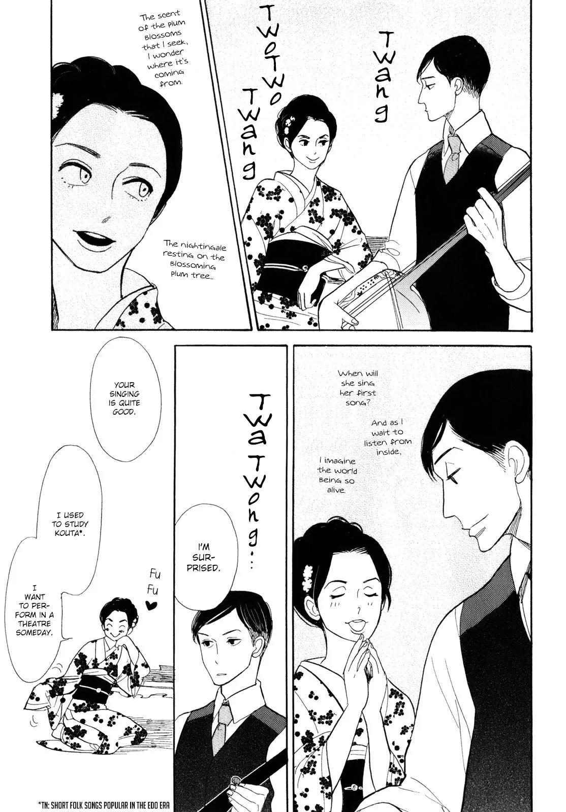 Shouwa Genroku Rakugo Shinjuu Chapter 7 page 45 - Chapter 7: Yakumo and Sukeroku Arc