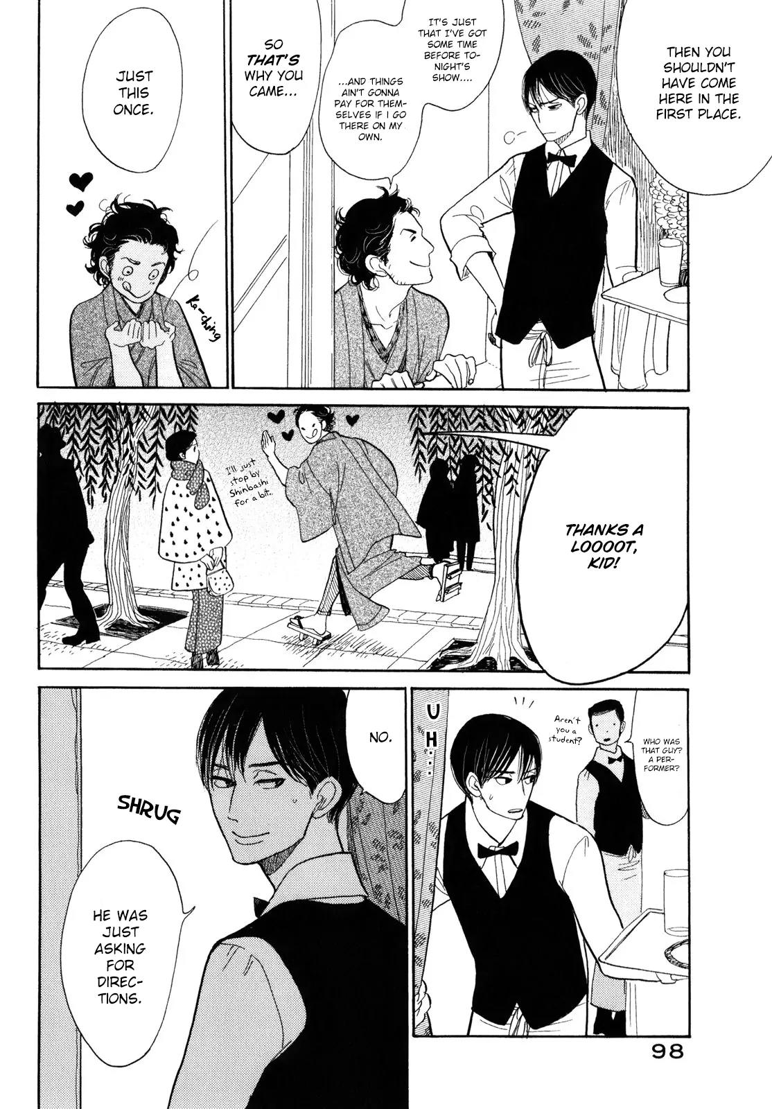 Shouwa Genroku Rakugo Shinjuu Chapter 7 page 6 - Chapter 7: Yakumo and Sukeroku Arc