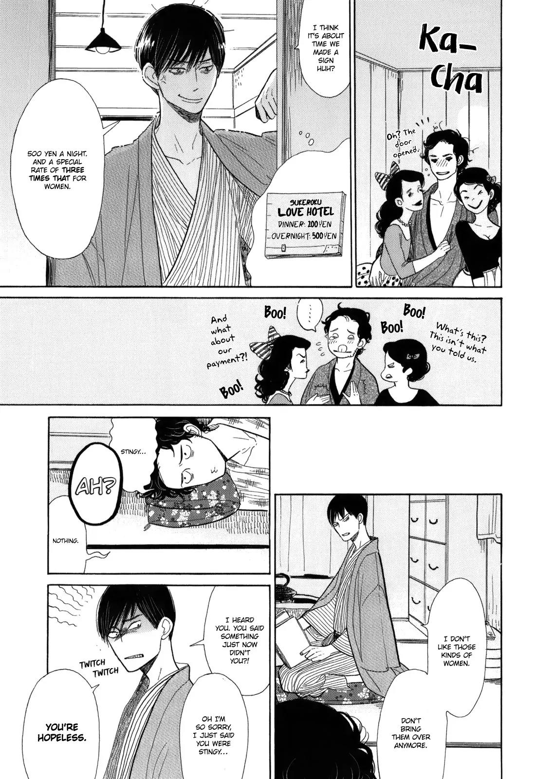 Shouwa Genroku Rakugo Shinjuu Chapter 8 page 10 - Chapter 8: Yakumo and Sukeroku Arc