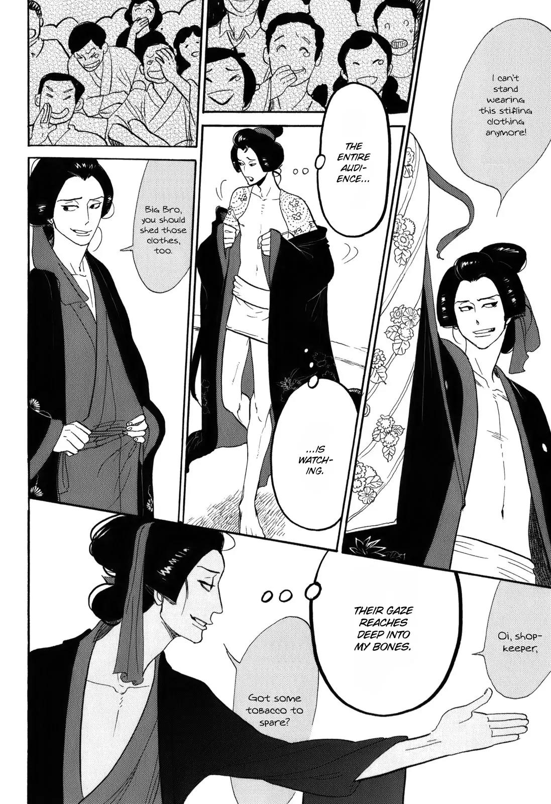 Shouwa Genroku Rakugo Shinjuu Chapter 8 page 37 - Chapter 8: Yakumo and Sukeroku Arc