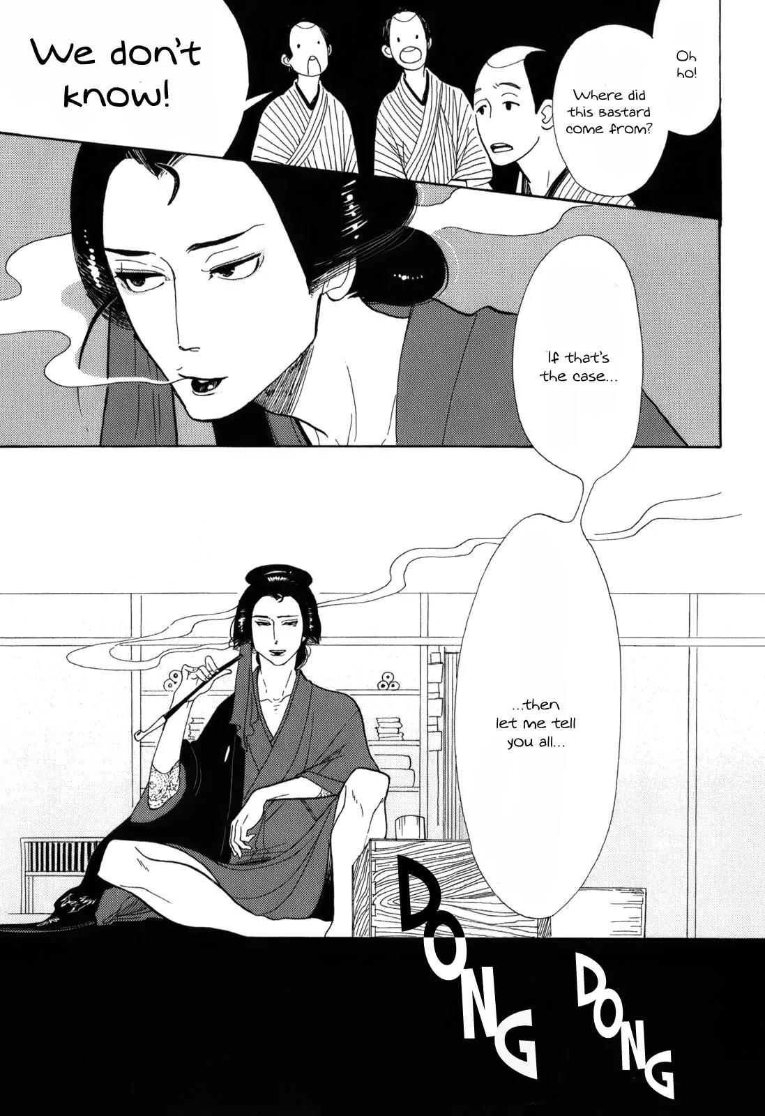 Shouwa Genroku Rakugo Shinjuu Chapter 8 page 38 - Chapter 8: Yakumo and Sukeroku Arc