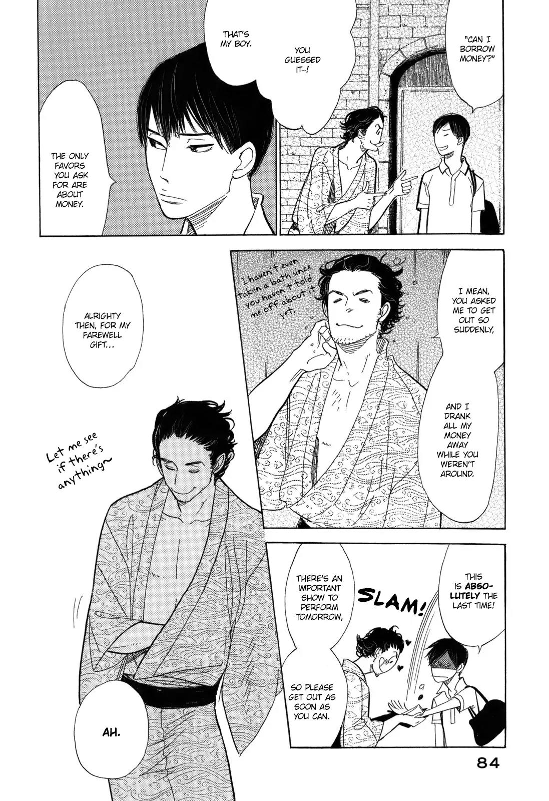 Shouwa Genroku Rakugo Shinjuu Chapter 9 page 36 - Chapter 9: Yakumo and Sukeroku Arc