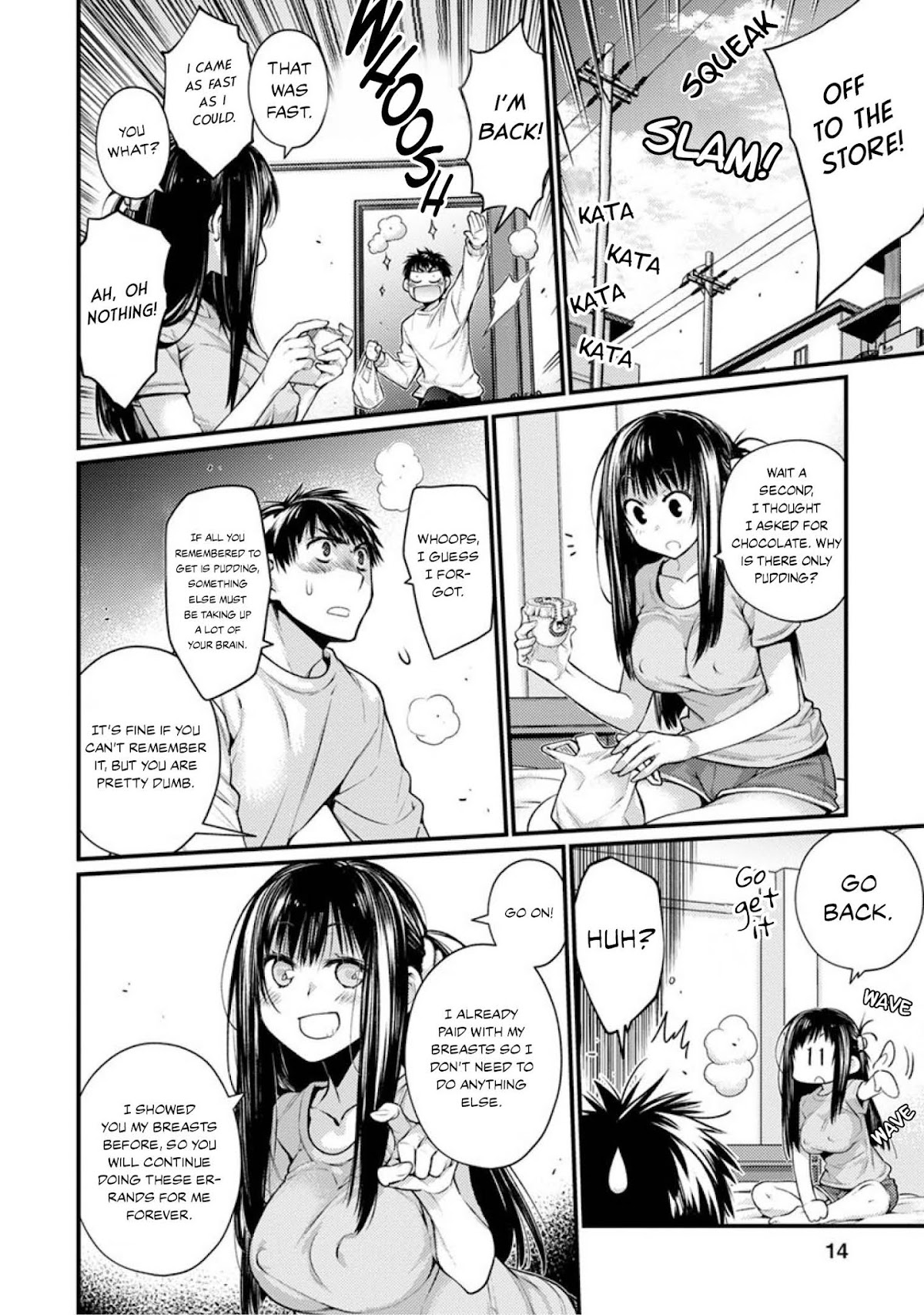 Show me Your Boobies and Look Embarrassed! Chapter 1 page 10 - Chapter 1: I Can't Oppose Onee-san